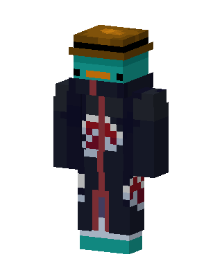 Akatsuki Perry skin, 3D preview