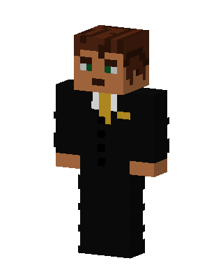 Black Suit Boy Minecraft black skin