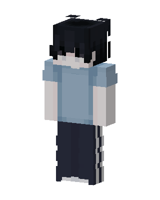 Casual Teen skin, 3D preview