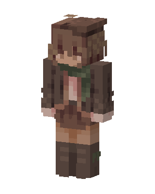 Autumn Scout skin, 3D preview