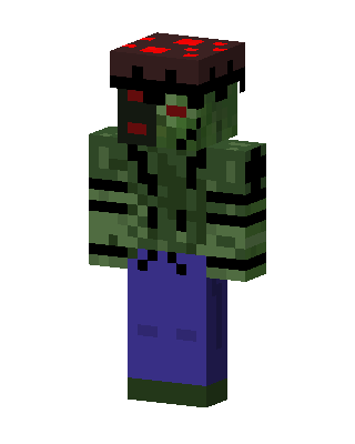 Green Mob Boy Minecraft skin