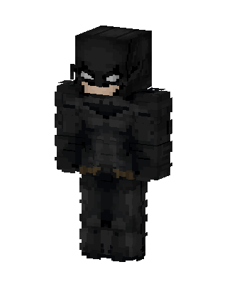 Batman skin, 3D preview