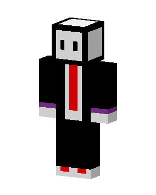 Suited Ghost skin, 3D preview