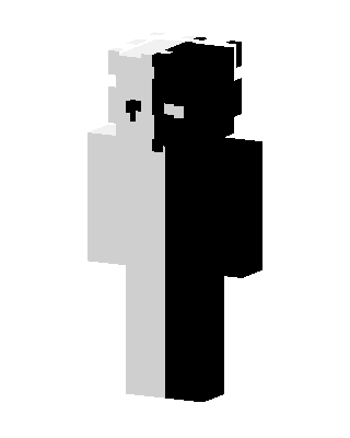Black Villain Boy Minecraft mob skin