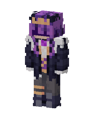 Violet Crown Mage skin, 3D preview