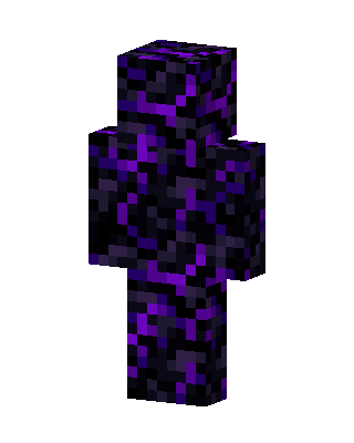 Black Villain skin, 3D preview