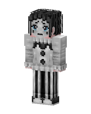 Pierrot Clown skin, 3D preview