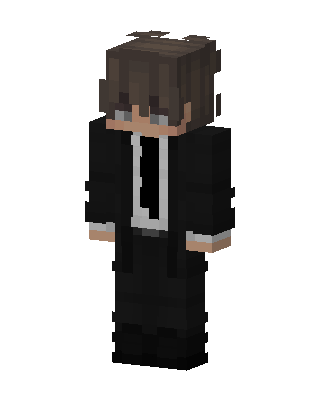 Suited Boy skin, 3D preview