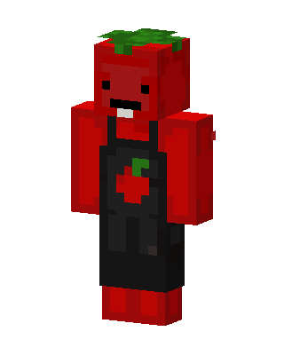 Tomato Chef skin, 3D preview