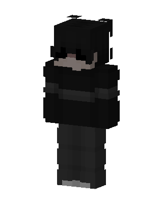 Shadow Hoodie skin, 3D preview