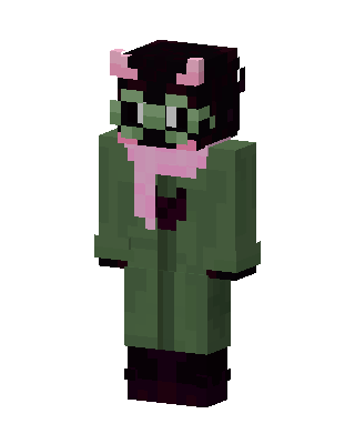 Ralsei Hatless skin, 3D preview