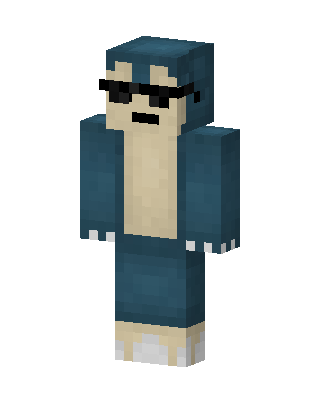 Snorlax With Sunglasses Minecraft skin