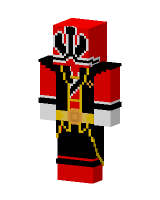 Shinken Red Minecraft skin