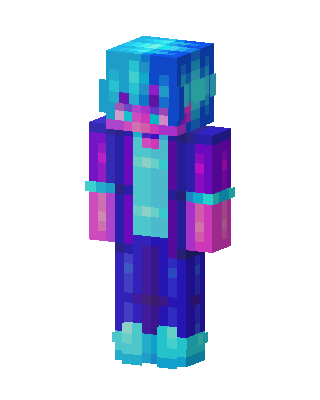 Neon Twilight skin, 3D preview