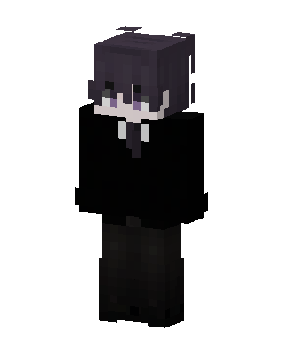 Shadow Suit Boy skin, 3D preview