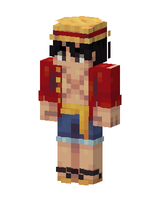 Red Pirate Minecraft skin