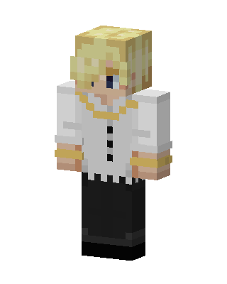 Golden Gentleman skin, 3D preview