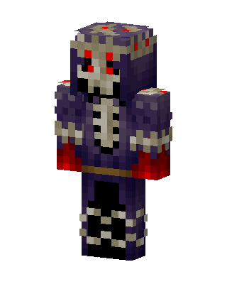 Purple Hero Minecraft skin