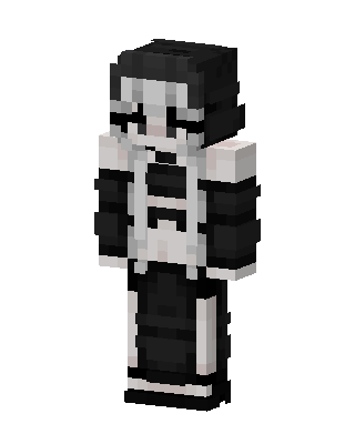 Black Mob Boy skin, 3D preview