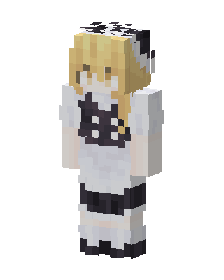 Marisa Kirisame skin, 3D preview