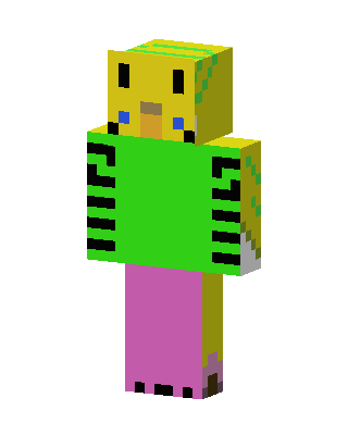 Budgie Boy Minecraft skin