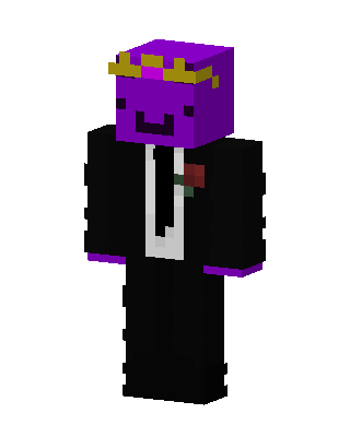 Purple King Minecraft skin