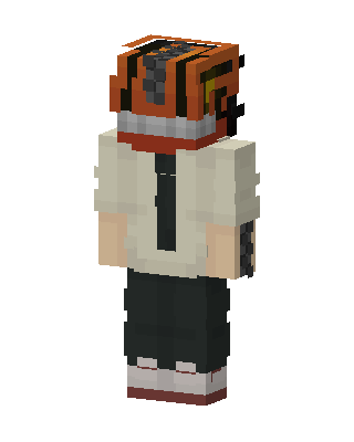 Tiger Mask Boy skin, 3D preview