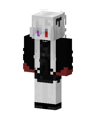 Heterochromia Hoodie skin, 3D preview