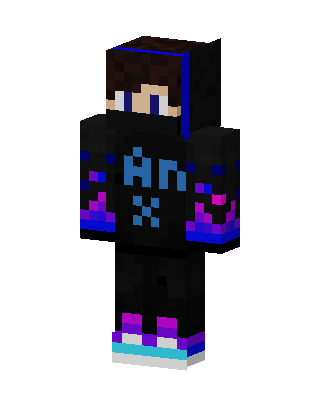 Neon Hoodie Boy Minecraft skin