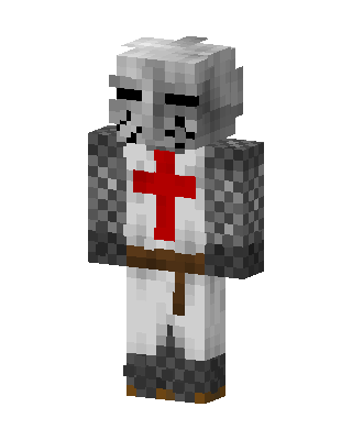 Crusader Knight Minecraft skin