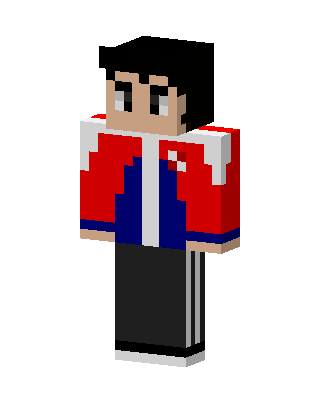 Track Jacket Boy skin, 3D preview