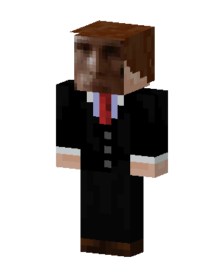 Black Suit Boy Minecraft black skin