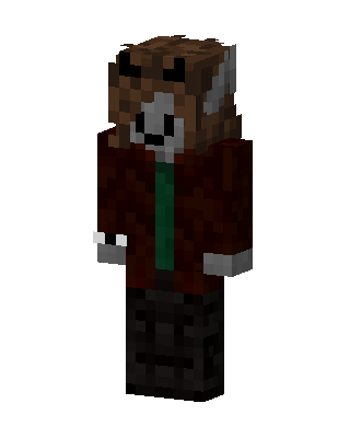 Bear Hood Wanderer Minecraft skin