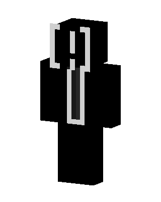 Black Suit Minecraft mob skin