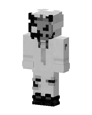Ink Stained Doctor skin, 3D preview