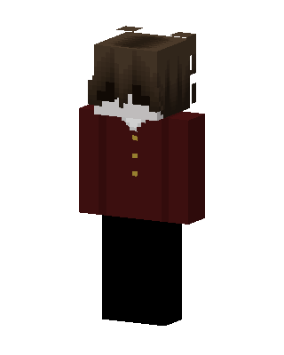 Crimson Schoolboy skin, 3D preview