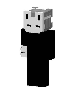Castle Crashers Gray skin, 3D preview