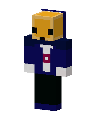 Blue Worker Boy Minecraft skin
