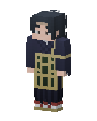 Lattice Samurai skin, 3D preview