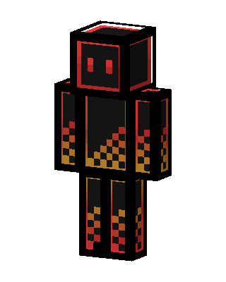Ember Bot skin, 3D preview