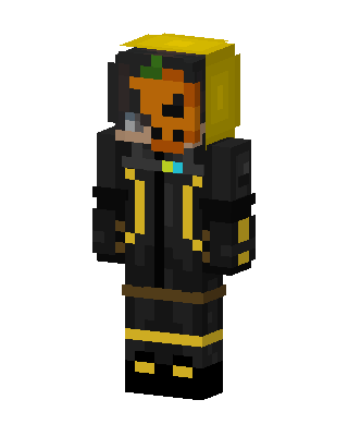 Pumpkin Rogue Minecraft Halloween skin