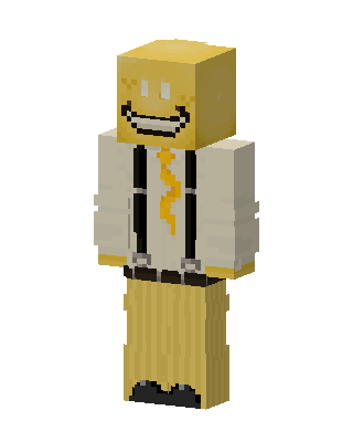Smiley Suit skin, 3D preview