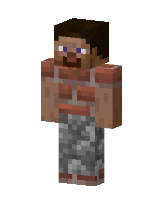 Brick Brawler skin, 3D preview