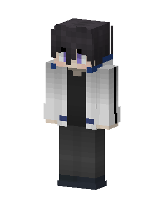 Lab Coat Boy skin, 3D preview
