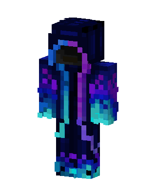 Galaxy Mage skin, 3D preview