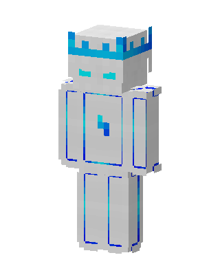 Frost Crown Robot skin, 3D preview