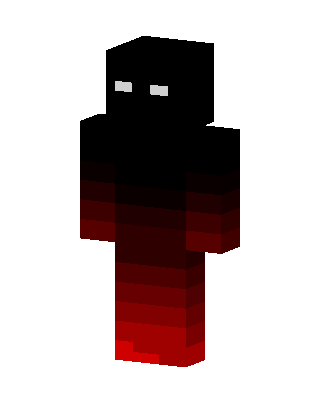 Red Mob Boy skin, 3D preview