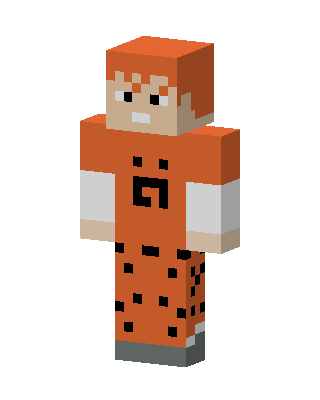 Orange Animal Boy Minecraft skin