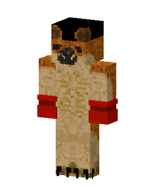 Hyena Boxer skin, 3D preview