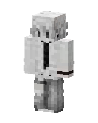 Grayscale Boy skin, 3D preview